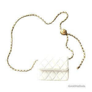 Mini Belt Bag Fanny Pack Crossbody PU Leather Small Waist Pack